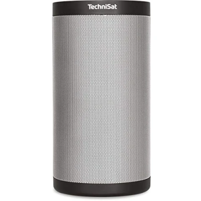 Obrázek TechniSat Reproduktor TECHNISOUND MR2 Multiroom (s audio streamováním, internetovým rádiem, 2 x 10 W bezdrátový reproduktor, Spotify Connect, UPnP streaming) černá/stříbrná
