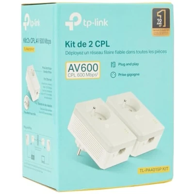 Obrázek TP Link TL PA4015PKIT Adaptér PowerLAN (500Mbps)