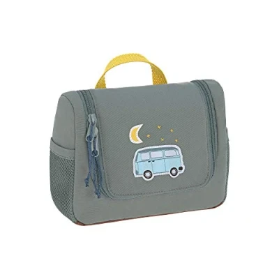 Obrázek LÄSSIG Dětská Kosmetická taška na prádlo toaletní k zavěšení/Mini Washbag, Adventure Bus,