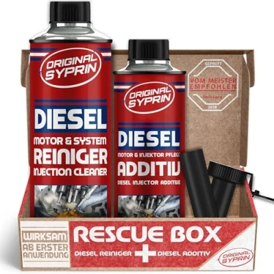 Obrázek SYPRIN Originální aditivum a čistič Diesel Bundle I vstřikovačů Vstřikovací trysky Čistič dieselových přísad systému motoru balíček