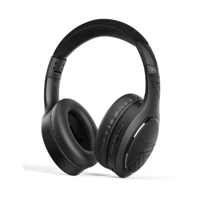 Obrázek PowerLocus Bluetooth sluchátka, sluchátka Over Ear, bezdrátová 70 hodin přehrávání, hi fi hloubka basy skládací headset s mikrofonem pro iPad/mobilní telefony/laptopy / PC