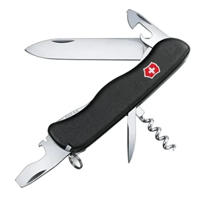 Obrázek Victorinox Švýcarský kapesní nůž, piknik, Swiss Army Knife, Multitool, 11 funkcí, otvírák na konzervy, šroubovák, čepel s aretací