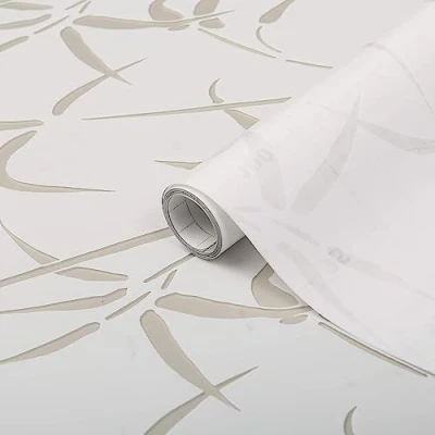 Obrázek d c fix Fensterfolie Bamboo Bambus selbstklebend 45 cm x 2 m blickdichte Sichtschutzfolie Sichtschutz für Fenster Folie Blickschutz Milchglasfolie Klebefolie Muster Motiv