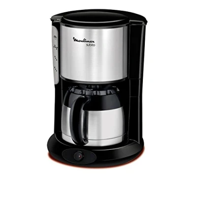 Obrázek Moulinex FT360811 Thermo kávovar Subito nerezová ocel, černý