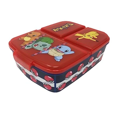 Obrázek Theonoi Dětská krabička na svačinu/obědový box/sendvičový box volitelný: Frozen PJ Masks Spiderman Avengers Mickey Paw z plastu bez BPA (Pokémon)