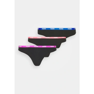 Obrázek Puma Women 3 PACK Tanga, Ženy, Velikost: Large, Pink/orchid/blue