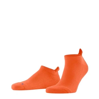 Obrázek FALKE Unisex Cool Kick sneaker ponožky do tenisek rychle schnoucí prodyšný udržitelný funkční materiál lehké polstrování plyšová podrážka chladivá pohodlná sportovně plochý šev 1 pár, Orange Ray 8061