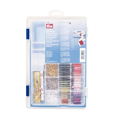 Obrázek Prym 611982 Stick Embroidery Storage Box, Kunststoff, transparent, 28 x 19 4,5 cm