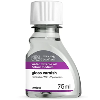 Obrázek Winsor &amp; Newton 2621721 Artisan olej lak pro vodou míchatelné olejové barvy lesklý lak, láhev 75 ml