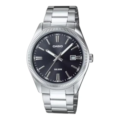 Obrázek Casio Collection pánské náramkové hodinky, stříbrná/černá/stříbrná, Náramek