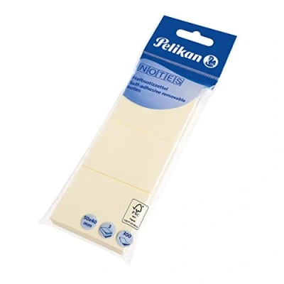 Obrázek Pelikan 200048 poznámkový blok, samolepicí, 50 x 38 mm, 3 100 listů, Žlutá