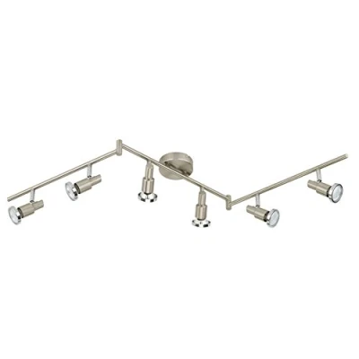 Obrázek Briloner Svítidla LED stropní svítidlo, 6 otočných a spot světel, lampa, kov, reflektor vč. žárovky à 3 W, délka: 120 cm