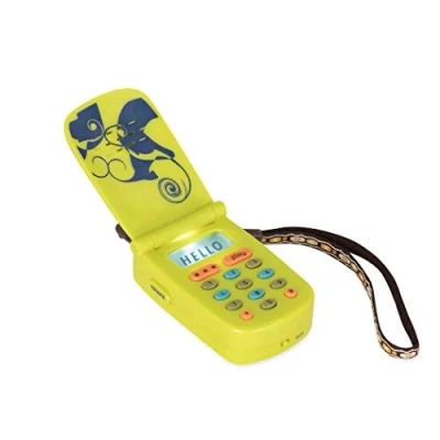 Obrázek B. toys Spielzeug Handy Spielzeugtelefon für Kinder mit Licht, Ton, Lieder, Anrufbeantworter Hellophone Babys ab 18 Monaten, 100 % giftstofffrei