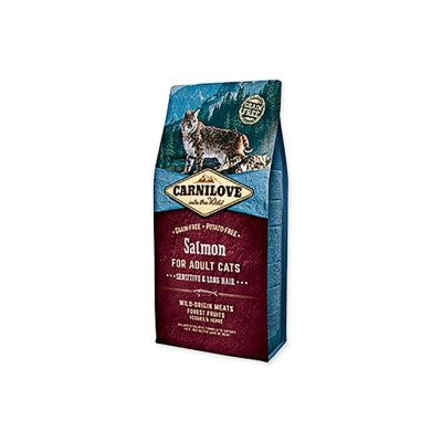 Obrázek CARNILOVE Cat Salmon for Adult Cats Sensitive and Long Hair 6kg