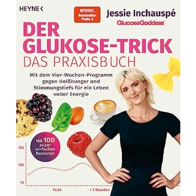 Obrázek Der Glukose Trick Das Praxisbuch: Mit dem Vier Wochen Programm gegen Heißhunger und Stimmungstiefs für ein Leben voller Energie 100 super einfachen Rezepten The Glucose Goddess® Method