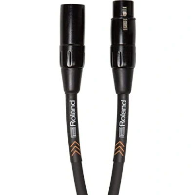 Obrázek Roland Symetrický kabel k mikrofonu série Black, délka: 3 m RMC B10