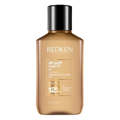 Obrázek Redken Maska na vlasy s hloubkovou péčí pro suché a lámavé vlasy, oživuje hydratovaná, omega 6 arganovým olejem, All Soft Argan olej, 1 x 111 ml