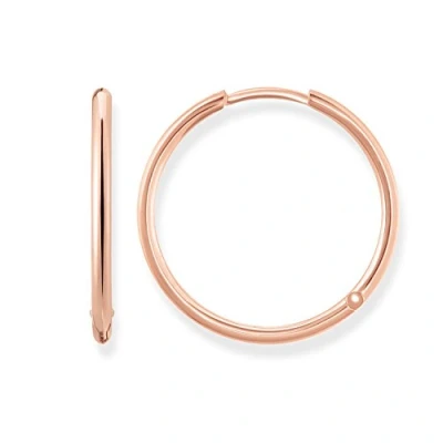 Obrázek Thomas Sabo Dámské kreolské stříbro 925 CR610 415 12, Mincovní stříbro, Bez drahokamu
