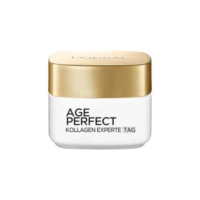 Obrázek L&#039;Oréal Paris Zpevňující denní péče, hydratační péče proti stárnutí stařeckým skvrnám, pro zralou pleť, s fragmenty kolagenu Age Perfect Pro, 50 ml