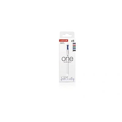 Obrázek Uni ball One Roller, einziehbar, Gel Tinte, 0,7 mm, 5 Farben CLASSIC