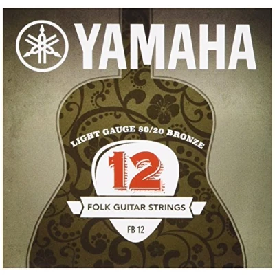 Obrázek Yamaha FB 12 struny westernové kytary 80/20 Bronze Super Light (sada 1 ks)