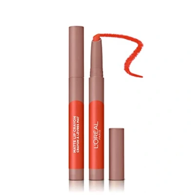 Obrázek L&#039;Oréal Paris Infallible Matte Lip Crayon rtěnka, 103 Maple Dream, 30 g