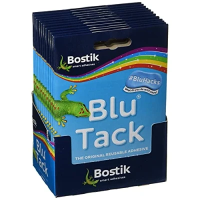 Obrázek Bostik Lepicí hmota Blu Tack 801103, netoxická, 12 kusů