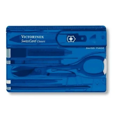 Obrázek Victorinox Multifunkční nástroj Swiss Card Classic Barva (vzor): modrá