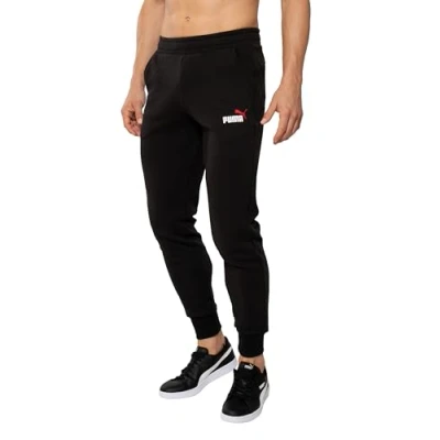 Obrázek PUMA kalhoty na jogging Statement Deluxe Edition tréninkové bavlna, černá
