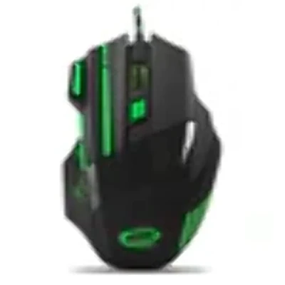 Obrázek Esperanza IT Accesories EGM201G WLANRED 7D optická herní myš USB MX201 vlk zelená