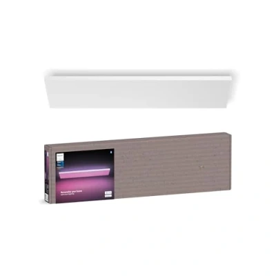 Obrázek Philips Hue Datura chytré panelové světlo (čtvercové 30 x 120 cm), bílé a barevné světlo, kompatibilní s Bluetooth, hlasové ovládání Alexa, Apple Home &amp; Google Assistant