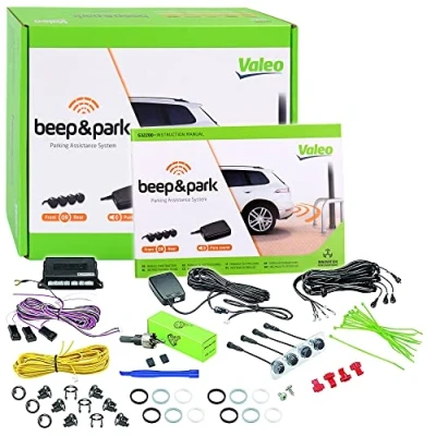 Obrázek VALEO 632200 Parkovací asistent Beep&amp;Park Kit: 4x senzory + 1 reproduktor přední montáž nebo na zadní straně