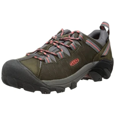 Obrázek KEEN Damen Targhee 2 Waterproof Wanderschuh, Magnet/Coral, 41 EU