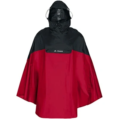 Obrázek VAUDE Pánské Pončo Covero II, červená, s