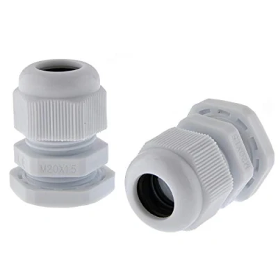 Obrázek 10 x šroubení kabelu M20 7 12 mm, šedá metrická