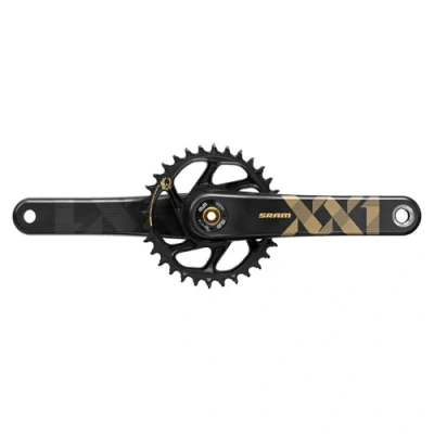 Obrázek Sram FC XX1 Eagle Boost 170mm DUB 34 zubů zlatá (12s) Kliky
