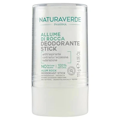 Obrázek Naturaverde Pharma deodorant Stick Berg Alaun pro citlivou pokožku, 100% přírodní, 115 g