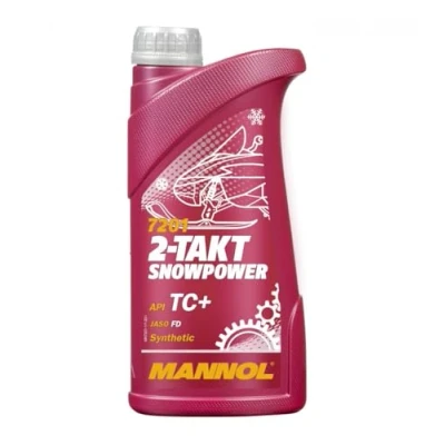 Obrázek Motorový olej 2taktní Snowpower MANNOL API TC+ 1 litr