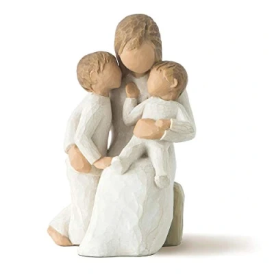 Obrázek Postavička z vrby 26100, našlapujte opatrně, 13,5 cm, přírodní, dřevo.