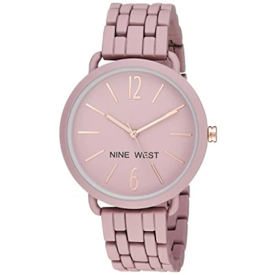 Obrázek Nine West Damen analog Japanisches Quarzwerk Uhr mit Legierung Armband 086702619153