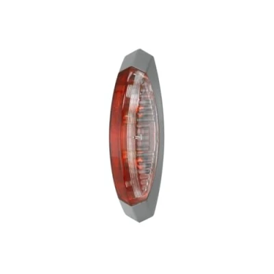 Obrázek HELLA 2XS 008 479 001 obrysové světlo přívěs karavan halogen 12V montáž ECE vlevo/boční montáž, barva pouzdra: šedá