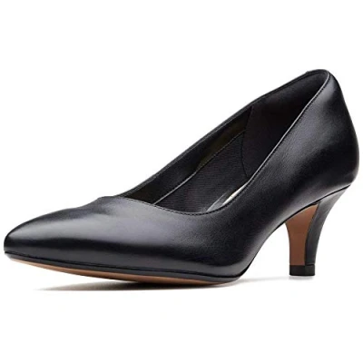 Obrázek Clarks Dámské Linvale Jerica lodičky, Černá Black Leather