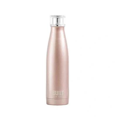 Obrázek Creative topy 5193230 BUILT Perfect Seal Vakuově izolovaná láhev, nerezová ocel, 17 Fluid_Ounces, Rose Gold, 480 ml (17 fl oz)