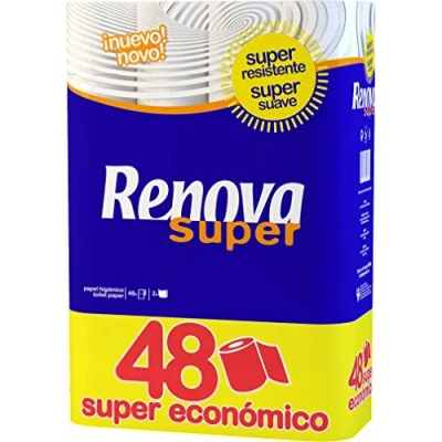 Obrázek Renova Super toaletní papír, 48 rolí