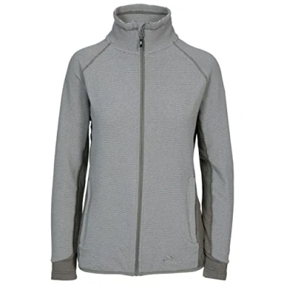 Obrázek Trespass Damen Warme Fleece Jacke 220g/m² Detour, Blackberry, XXS, FAFLFLN10002_BBYXXS