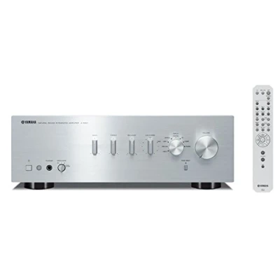 Obrázek Yamaha A S301 Stereo plný zesilovač vč. D/A převodníku stříbrný