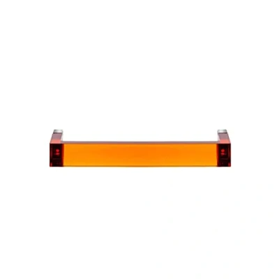 Obrázek Kartell 09930 AT Rail držák na ručníky, plast, tmavě Oranžová, 30 x 4 cm