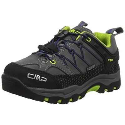 Obrázek CMP Unisex Kids Rigel Low Shoes Wp trekingová &amp; vycházková obuv, Graphite Marine