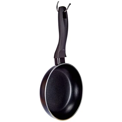 Obrázek Ibili Fusion pánev na smažení, hliník/ušlechtilá ocel, černá, 16 cm
