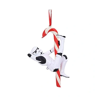 Obrázek Nemesis Now Stormtrooper Zuckerstange zum Aufhängen, 12 cm, Weiß